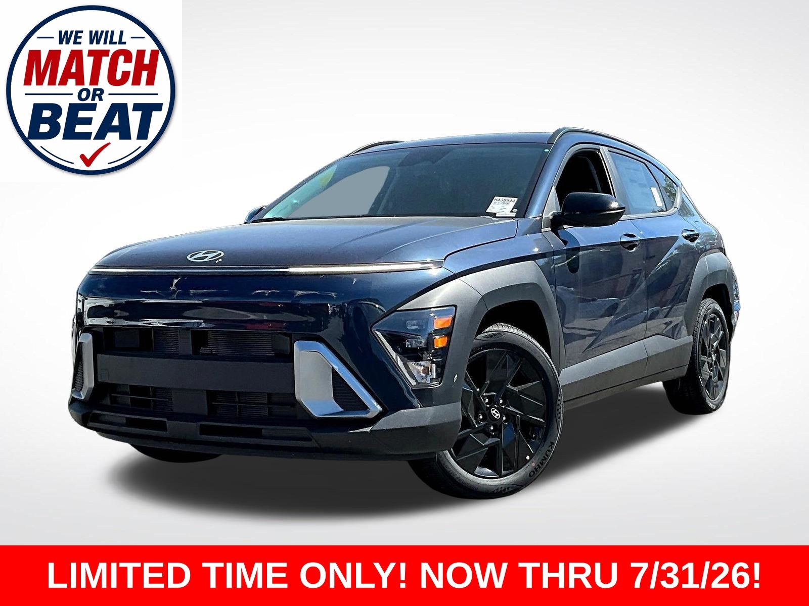 Denim Blue Pearl 2026 Hyundai Kona SUV / Crossover All-Wheel Drive Continuously Variable Transmission