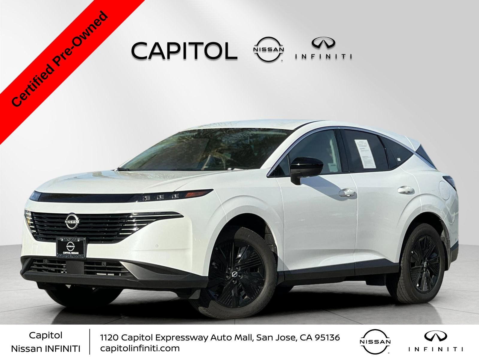 Everest White Pearl Tricoat 2025 Nissan Murano SV AWD SUV / Crossover All-Wheel Drive 9-Speed Automatic