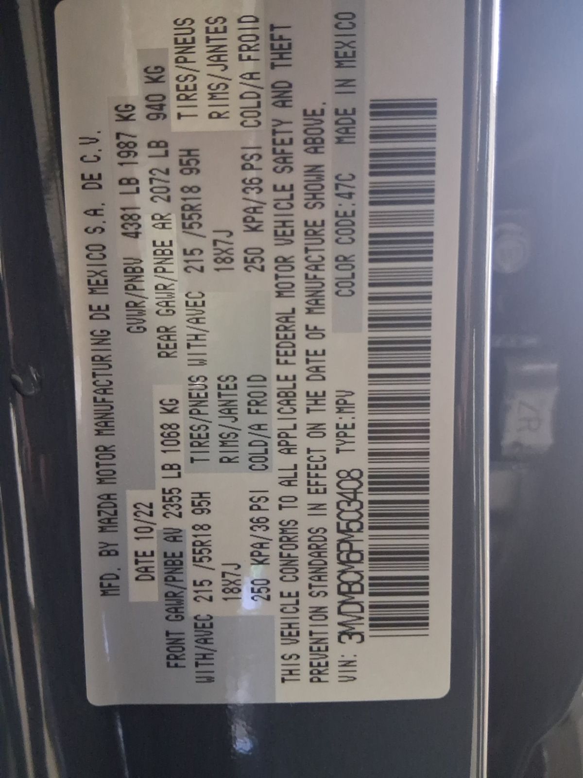 Used Car 2023 Mazda Cx-30  2.5 S Carbon Edition For Sale Under $30,000 In Austin, Texas