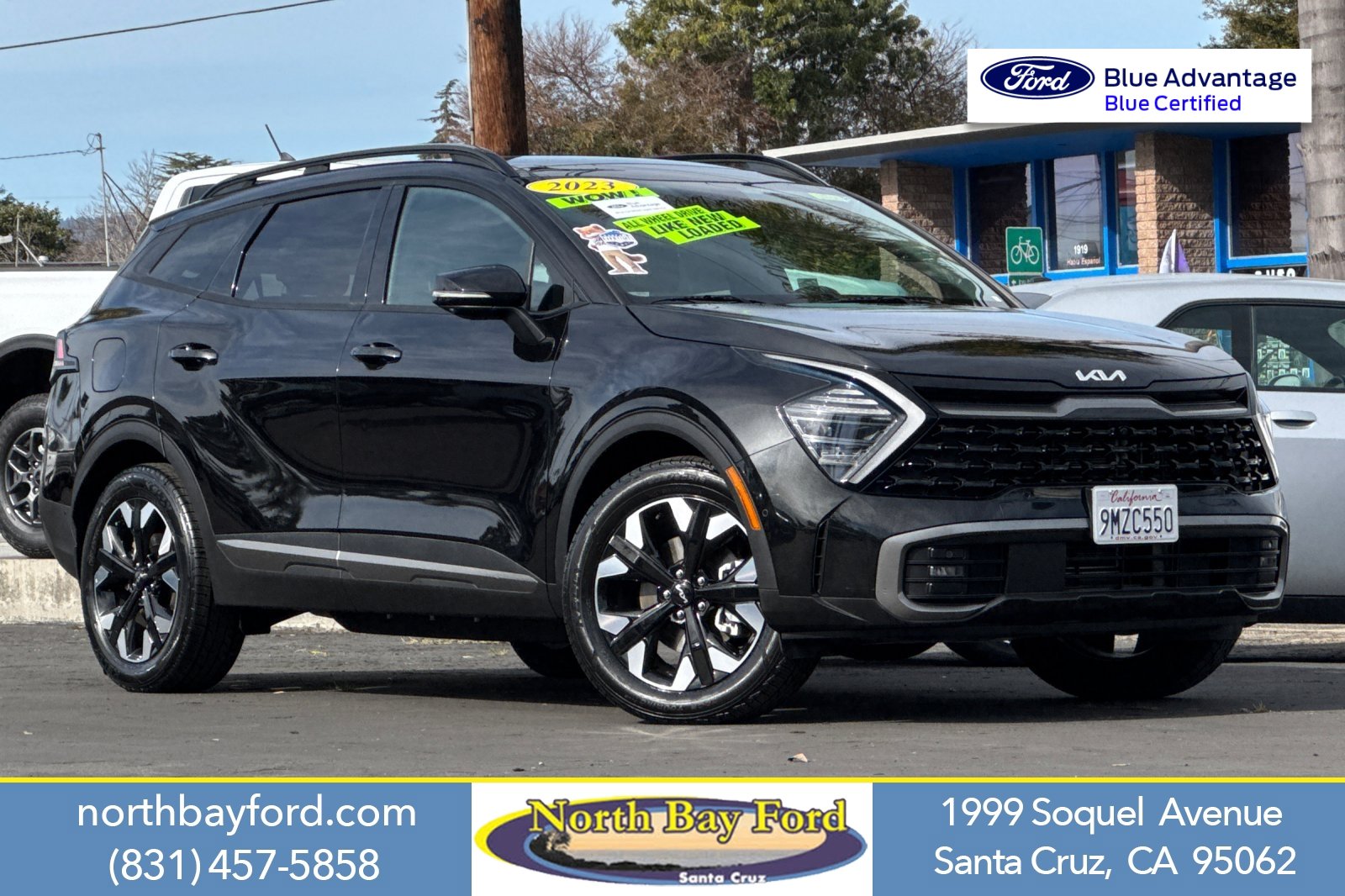 Fusion Black 2023 Kia Sportage Plug-In Hybrid SUV / Crossover All-Wheel Drive 6-Speed Automatic
