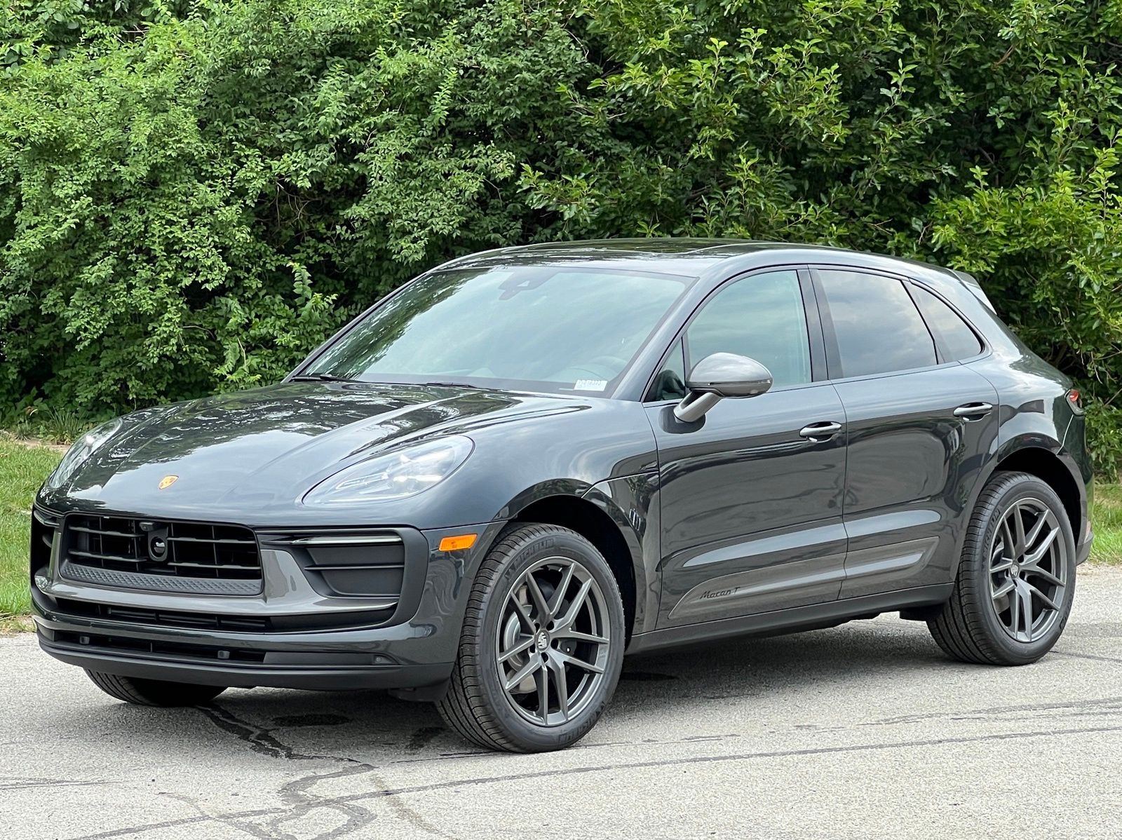 Gray (Volcano Grey Metallic) 2026 Porsche Macan SUV / Crossover All-Wheel Drive 7-Speed Automatic