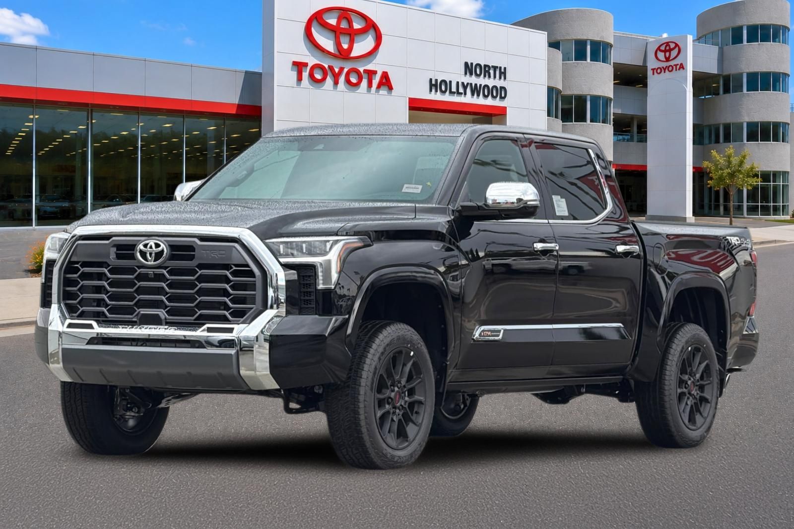 Midnight Black Metallic 2026 Toyota Tundra Pickup Truck Four-Wheel Drive Automatic