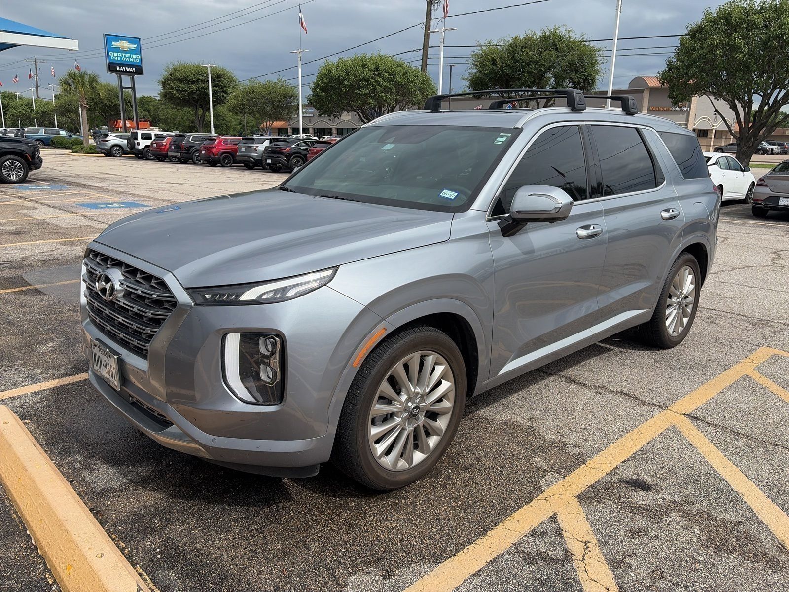 Lagoon Silver 2020 Hyundai Palisade Limited FWD SUV / Crossover Front-Wheel Drive 8-Speed Automatic