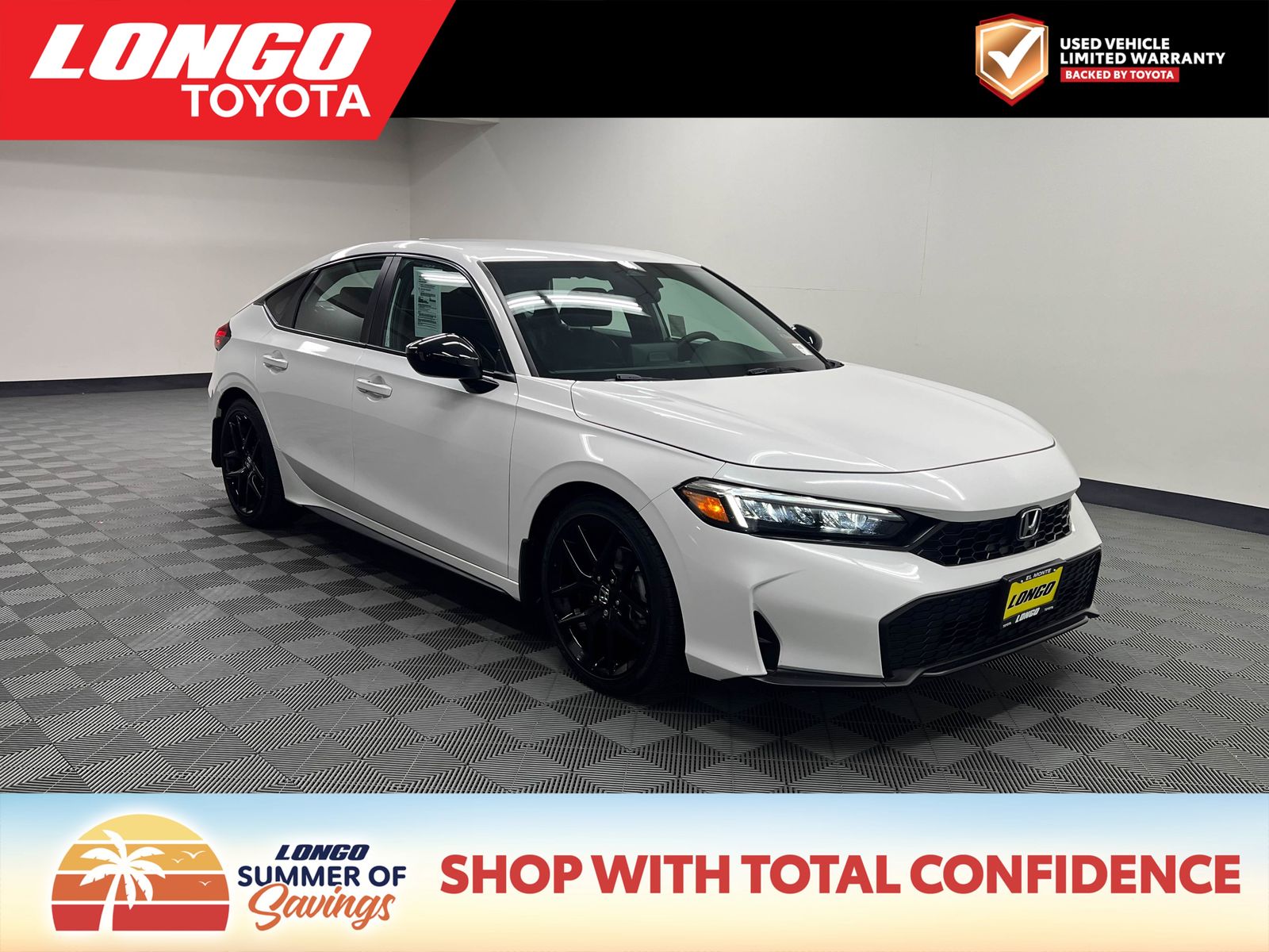 used 2025 Honda Civic car, priced at $24,788