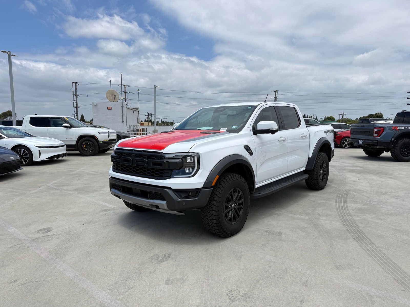 Oxford White 2024 Ford Ranger Pickup Truck Four-Wheel Drive Automatic