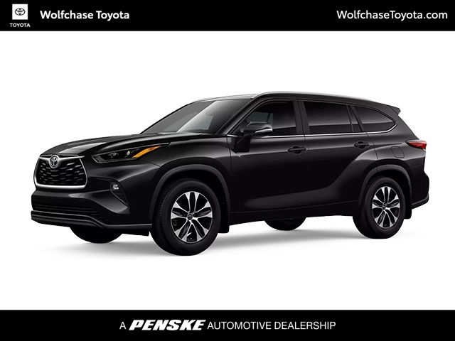 Midnight Black Metallic 2026 Toyota Highlander XLE AWD SUV / Crossover All-Wheel Drive 8-Speed Automatic