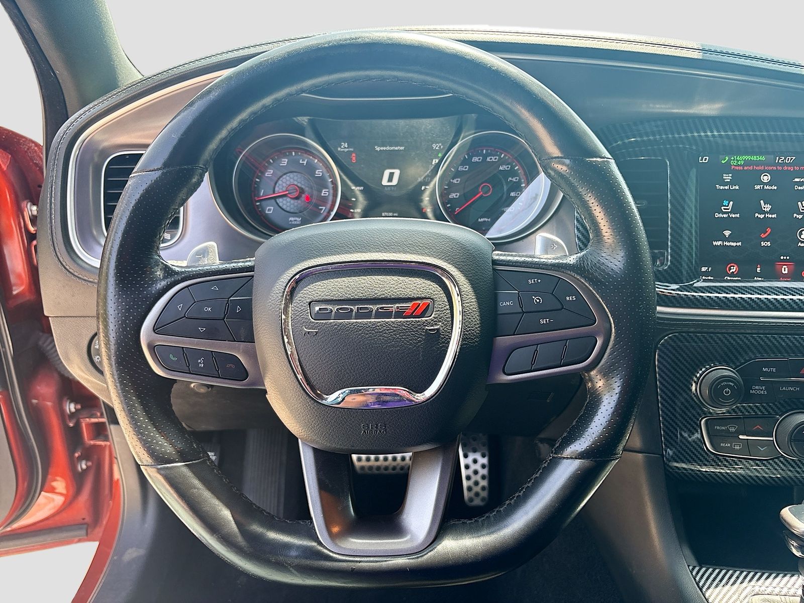 Used 2020 Orange Dodge R/T Scat Pack image 11