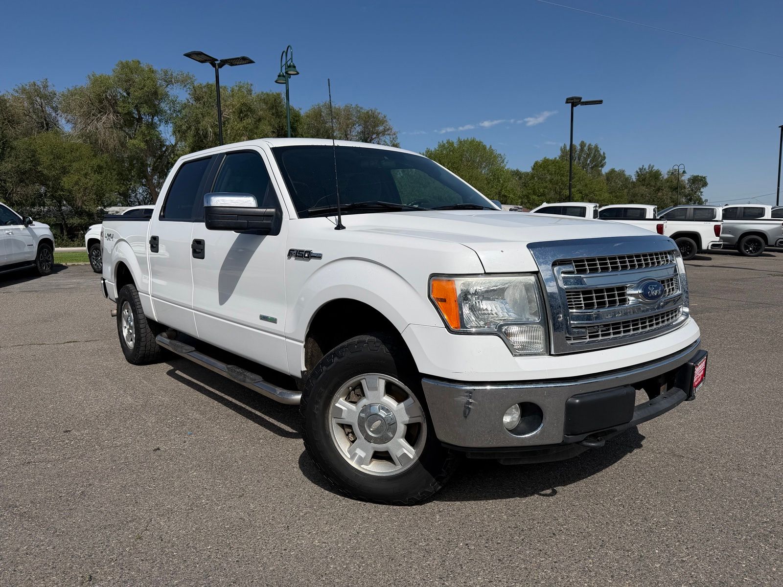 Oxford White 2012 Ford F-150 Pickup Truck Four-Wheel Drive 6-Speed Automatic
