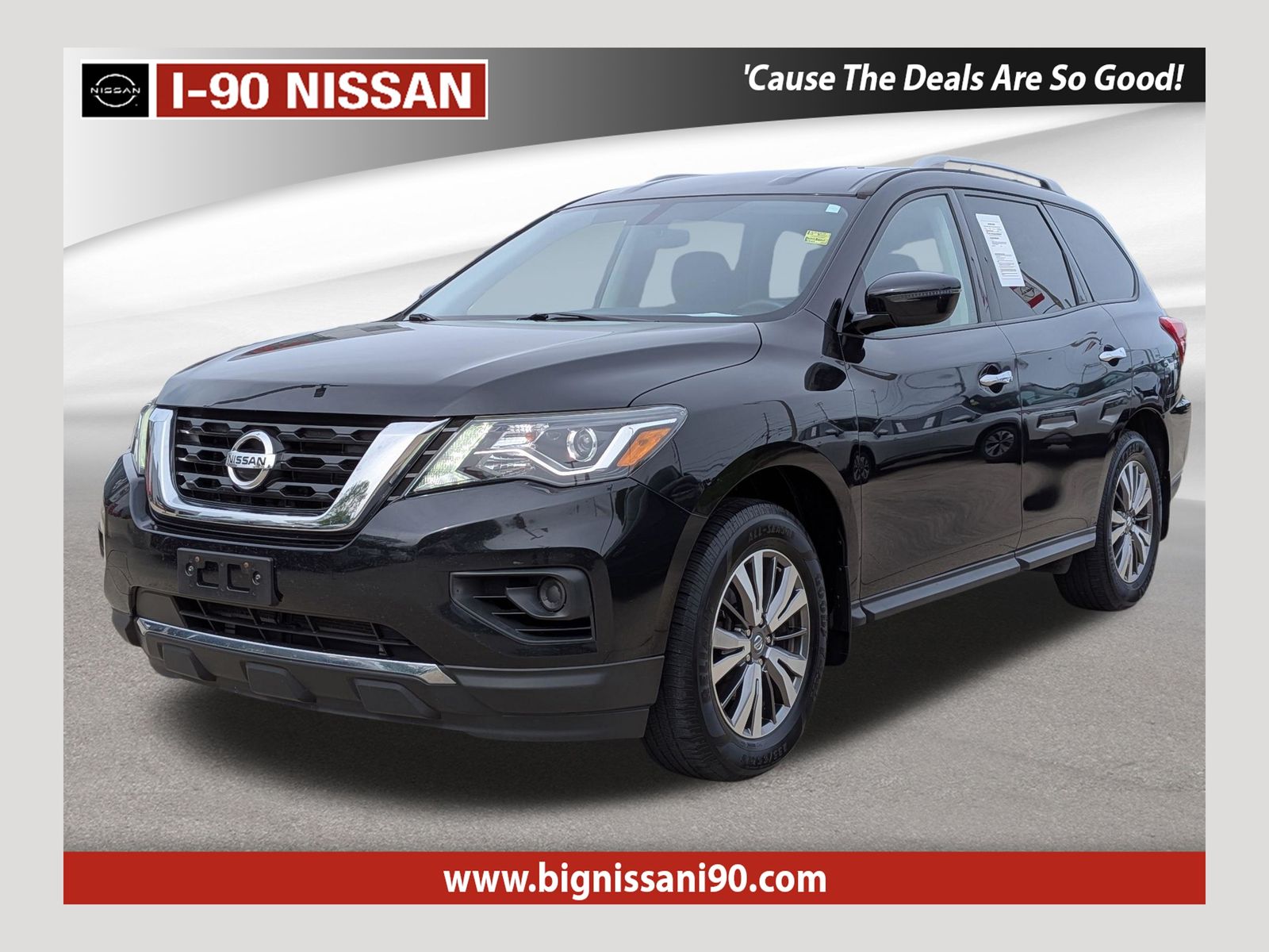 Gray (Magnetic Black) 2018 Nissan Pathfinder S 4WD SUV / Crossover Four-Wheel Drive Continuously Variable Transmission