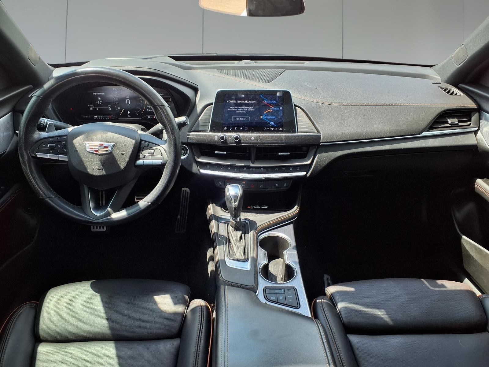 2023 Cadillac CT4 Sport White at DeMontrond Automotive Group