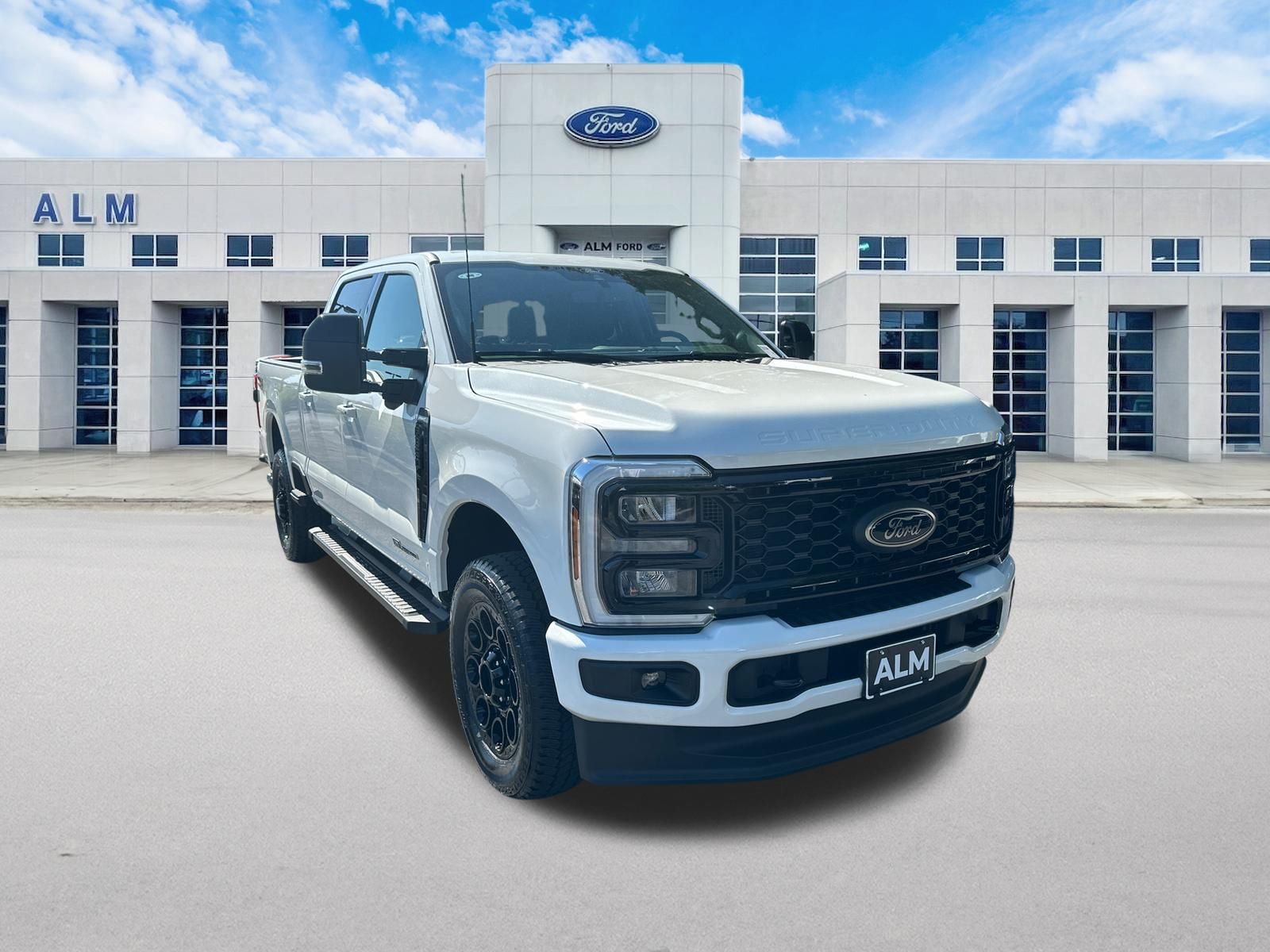 New 2026 Star White Metallic Tri-Coat Ford F-350® Lariat® image 4
