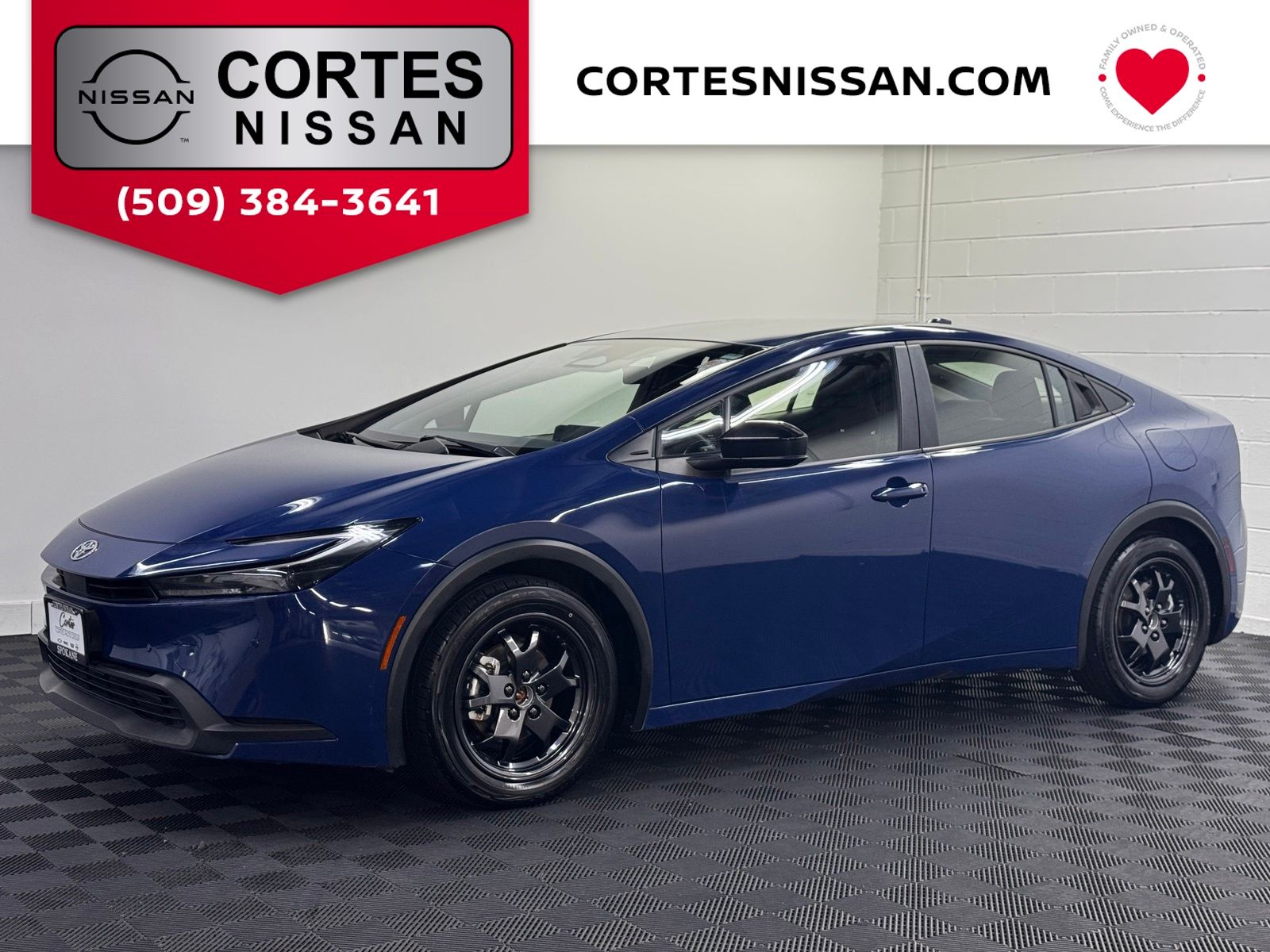 Reservoir Blue 2024 Toyota Prius Hatchback Front-Wheel Drive Continuously Variable Transmission