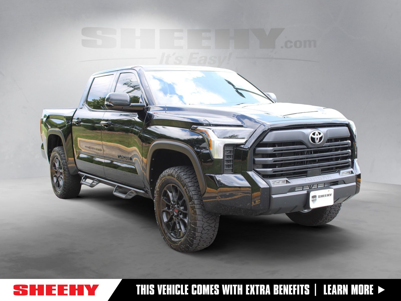 Midnight Black Metallic 2024 Toyota Tundra Pickup Truck Four-Wheel Drive Automatic