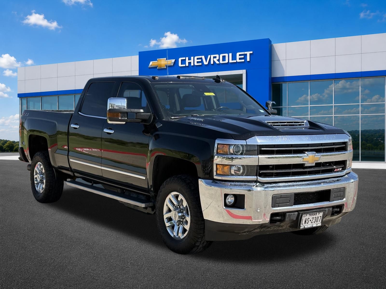 Mosaic Black Metallic 2019 Chevrolet Silverado 2500HD Pickup Truck Four-Wheel Drive 6-Speed Automatic