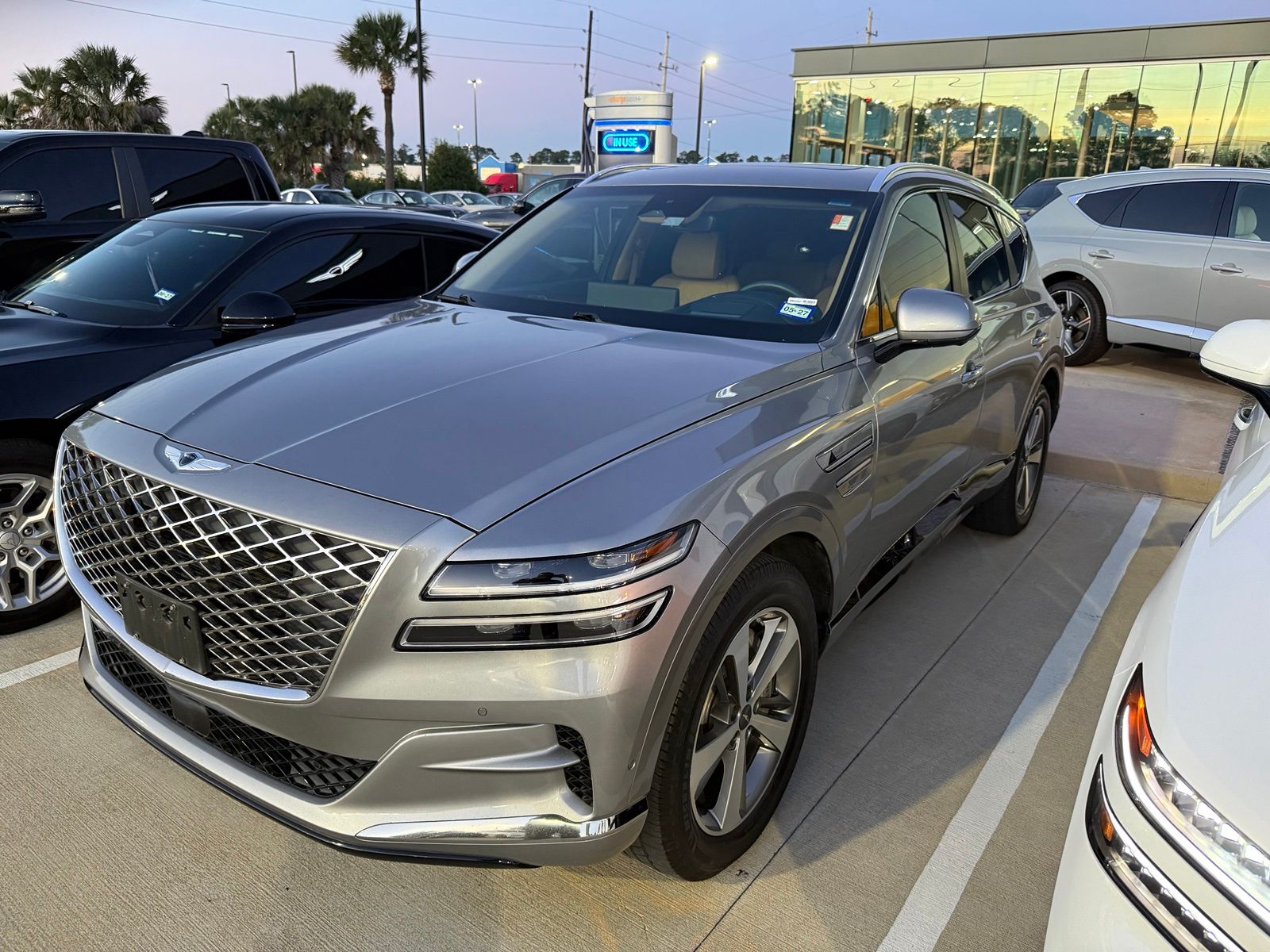 2023 Genesis GV80 2.5T Silver at Genesis of Spring