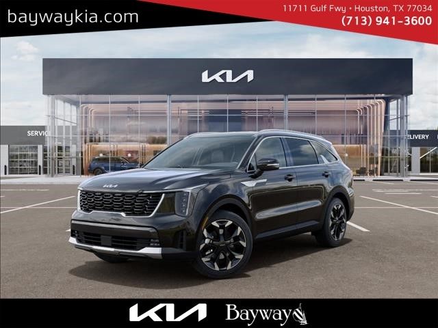 Black 2026 Kia Sorento EX FWD SUV / Crossover Front-Wheel Drive 8-Speed Dual Clutch