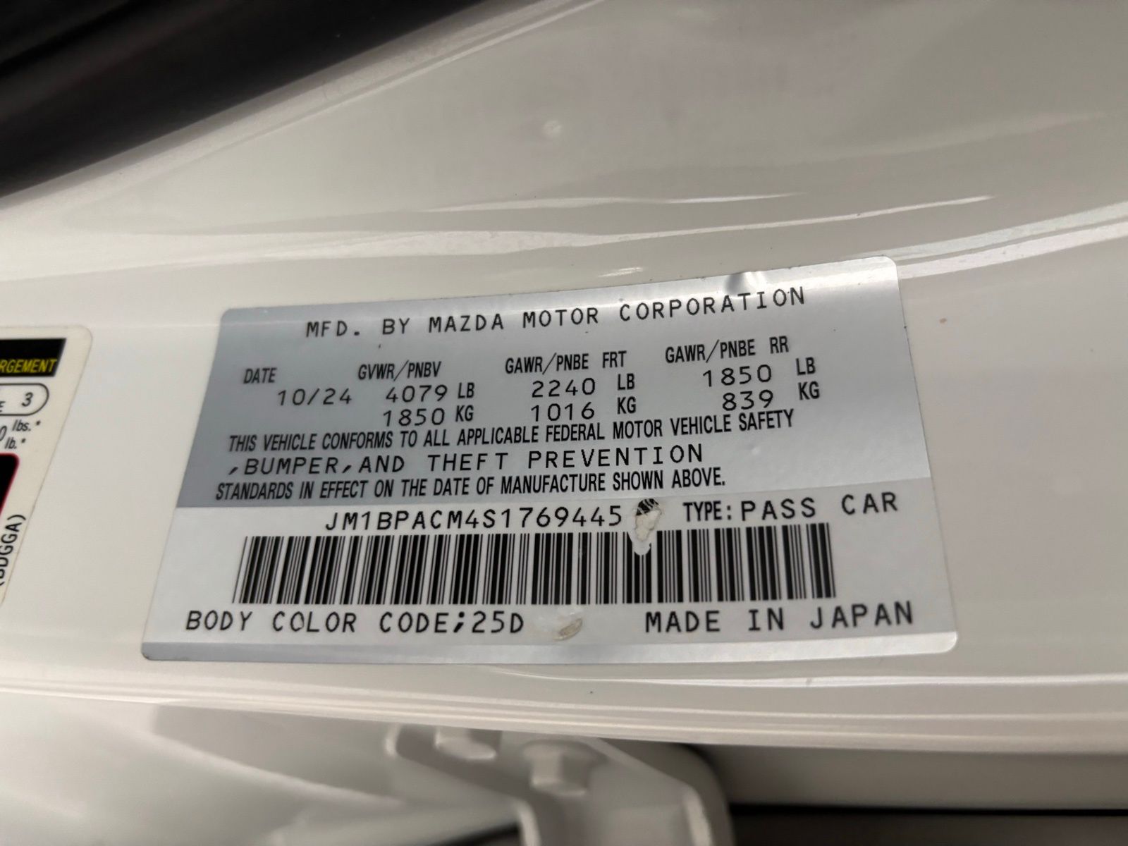 Used Car 2025 Mazda Mazda3  2.5 S Preferred Package For Sale Under $25,000 In Austin, Texas