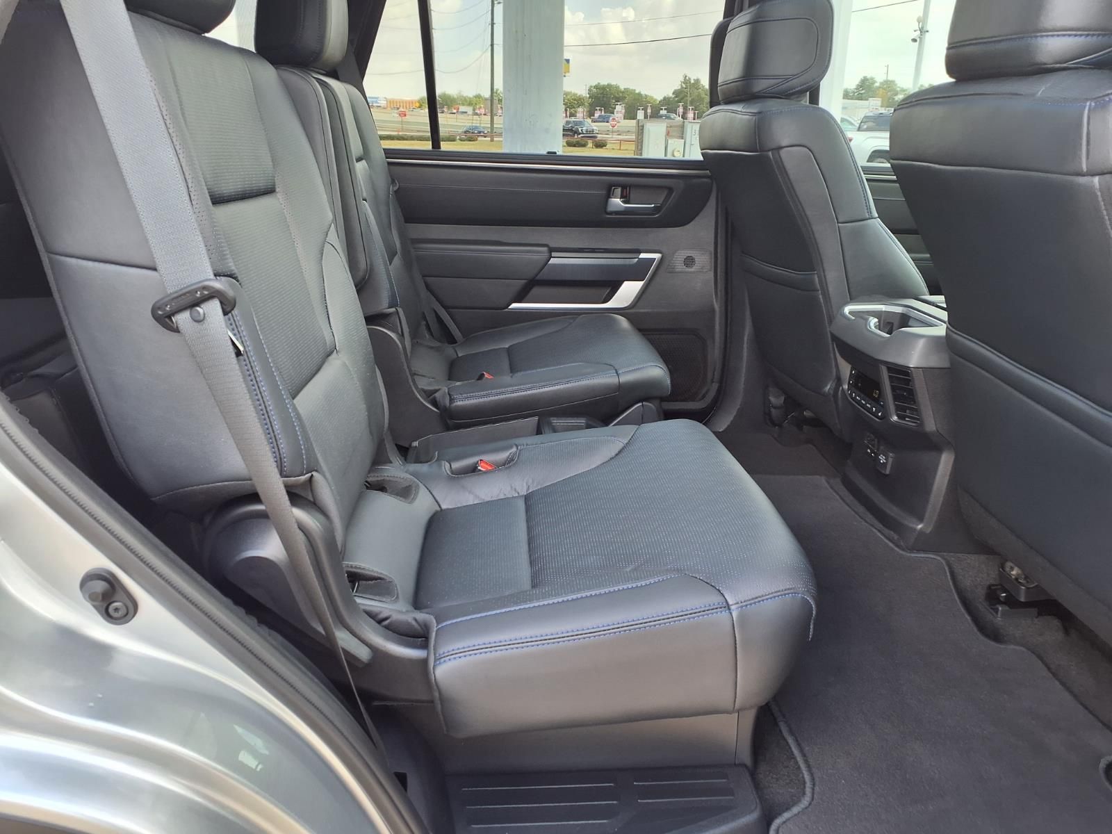2025 Toyota Sequoia Platinum Silver at Bayway Cadillac of The Woodlands