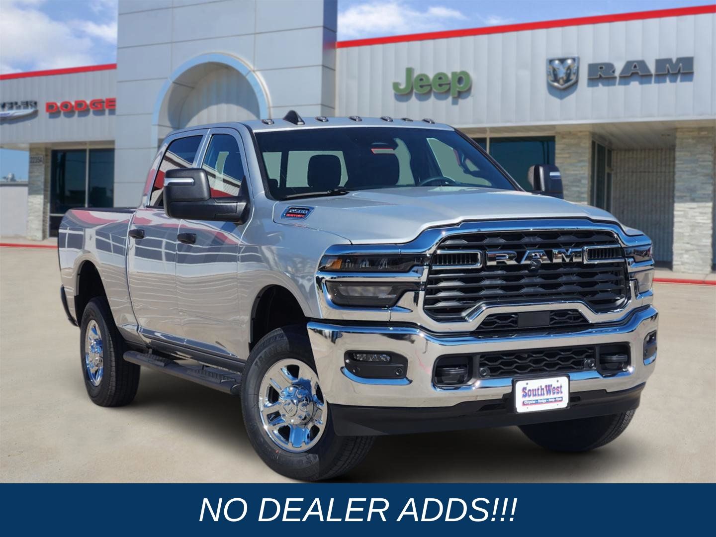 Silver Zynith 2026 RAM 2500 Tradesman Crew Cab 4WD Pickup Truck Four-Wheel Drive 8-Speed Automatic
