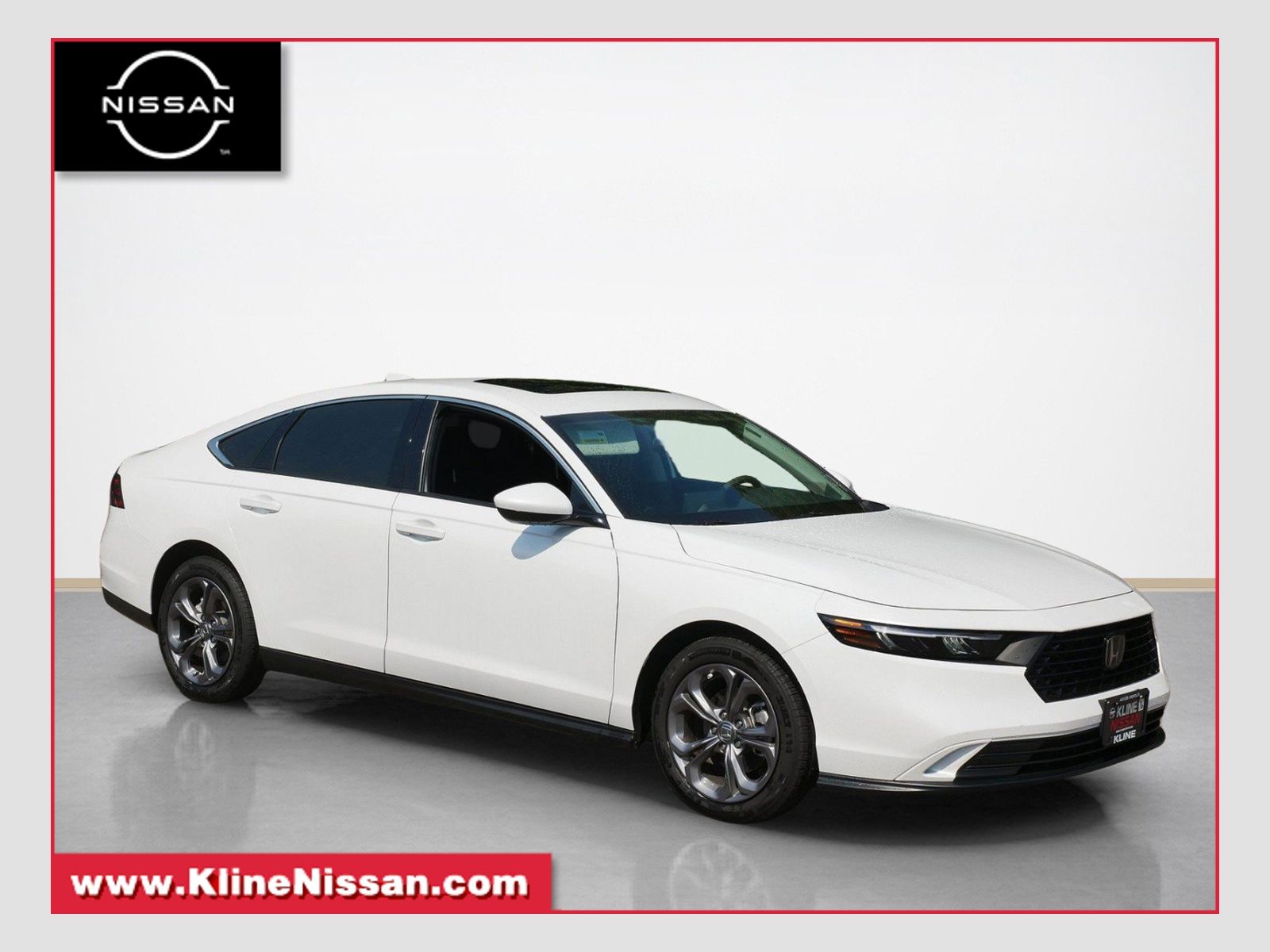 White 2024 Honda Accord Sedan Front-Wheel Drive Continuously Variable Transmission