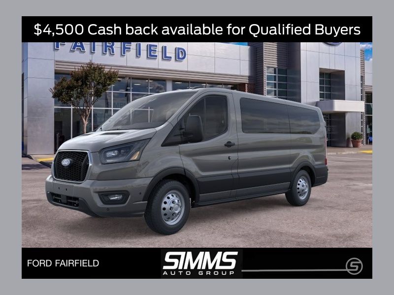 Carbonized Gray Metallic 2026 Ford Transit Cargo Van All-Wheel Drive