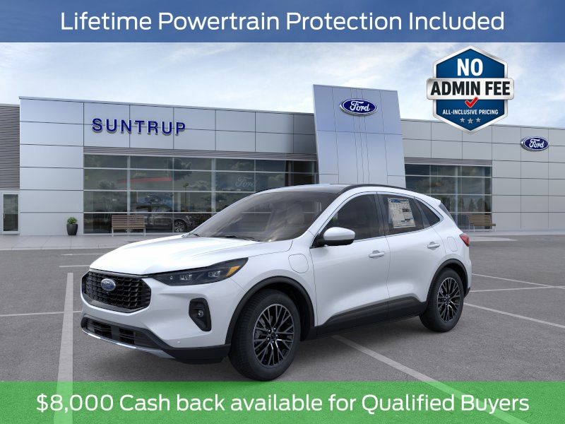 Silver Metallic 2025 Ford Escape Hybrid Plug-in FWD SUV / Crossover Front-Wheel Drive Continuously Variable Transmission