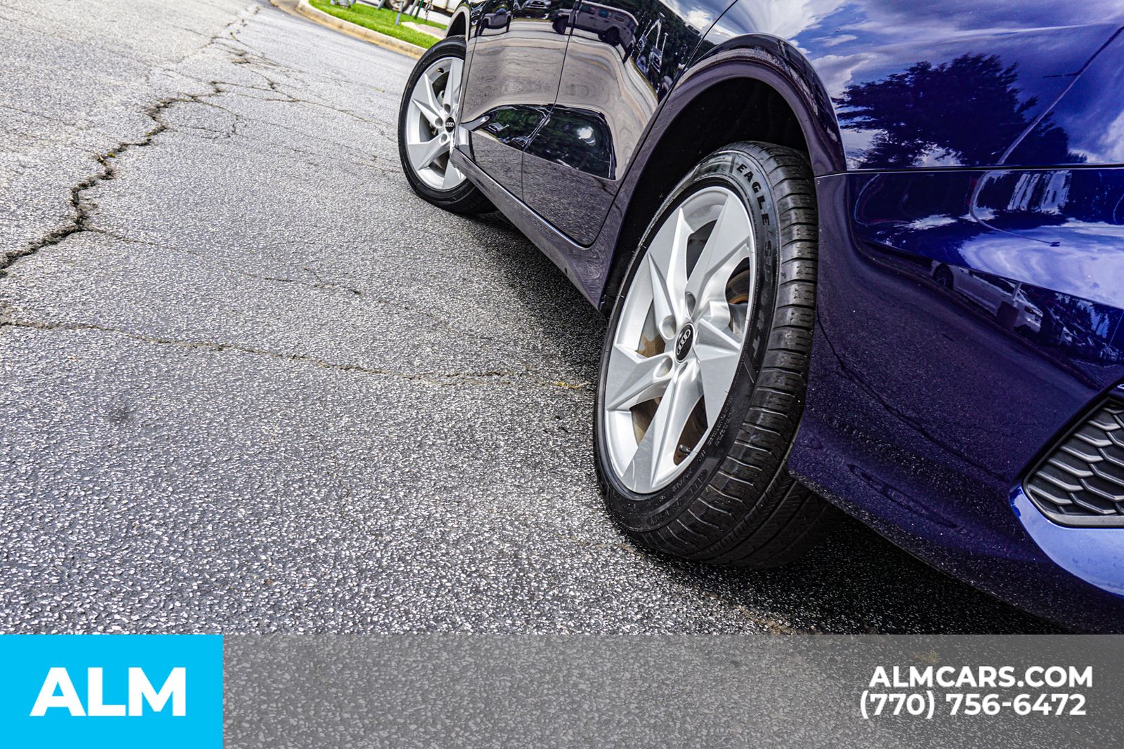 Used 2022 Blue Audi 40 Premium image 13