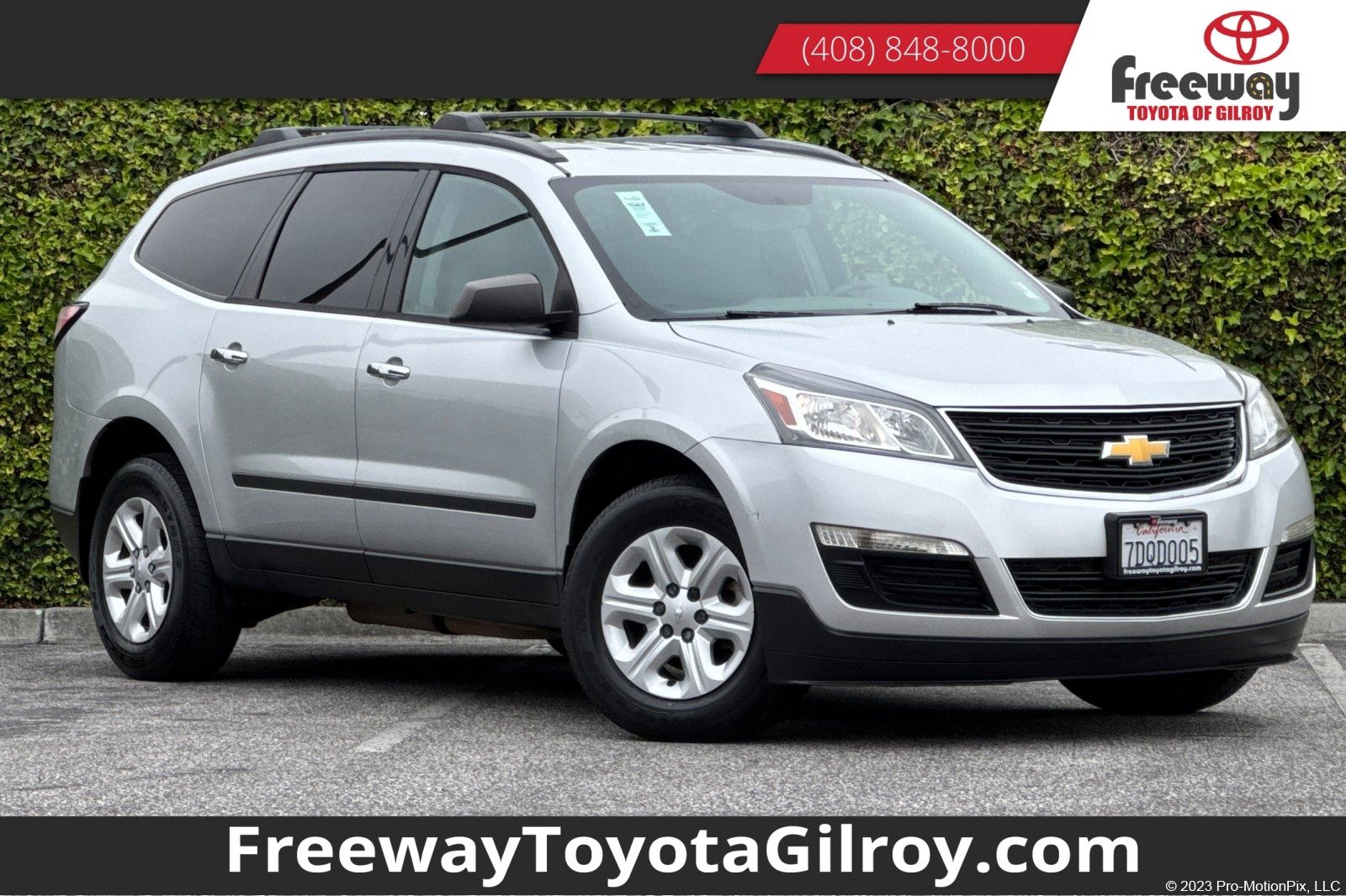 Silver Ice 2014 Chevrolet Traverse LS FWD SUV / Crossover Front-Wheel Drive 6-Speed Automatic