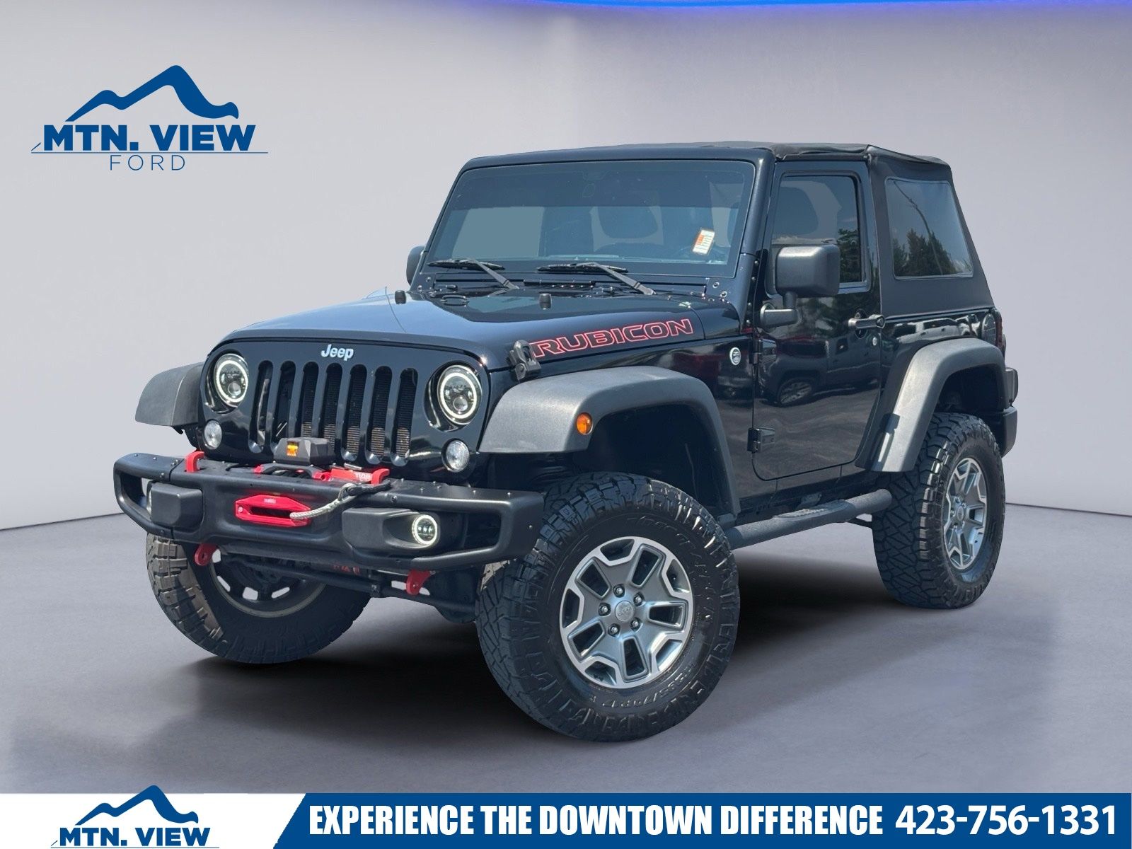 Black Clearcoat 2015 Jeep Wrangler SUV / Crossover Four-Wheel Drive 6-Speed Manual
