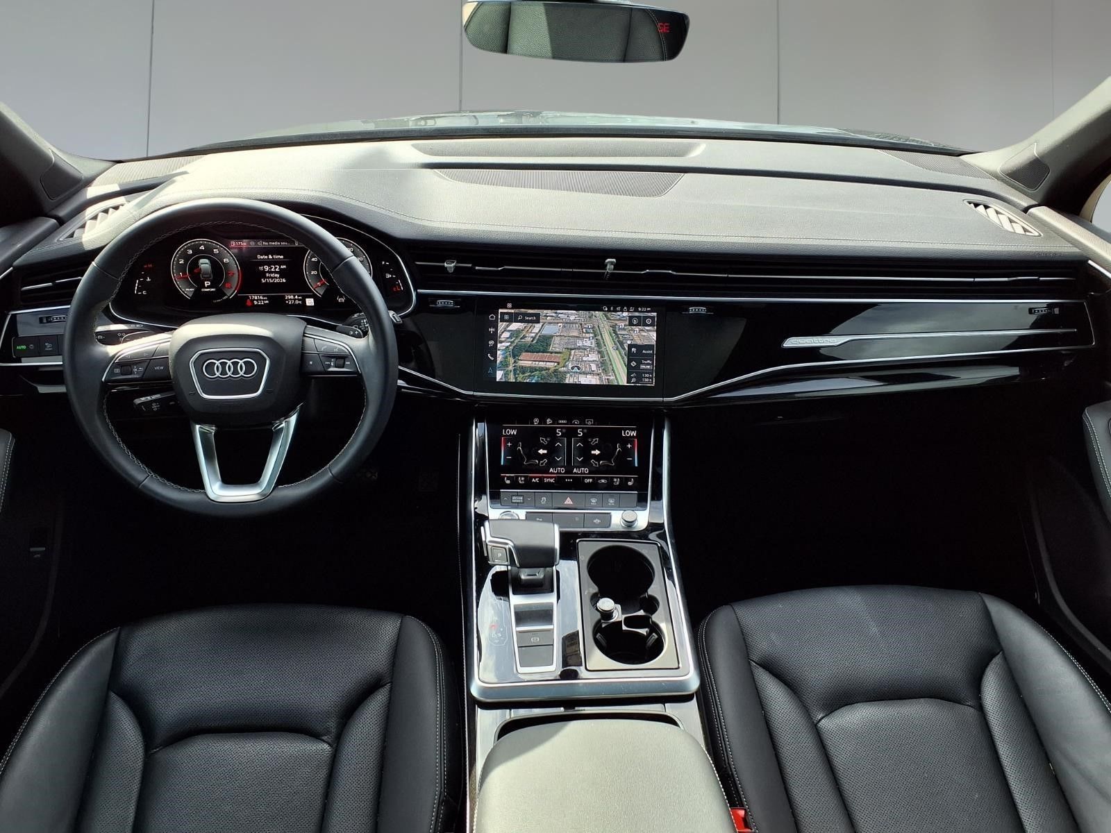 2025 Audi Q7 45 Premium Plus Black at DeMontrond Auto Country