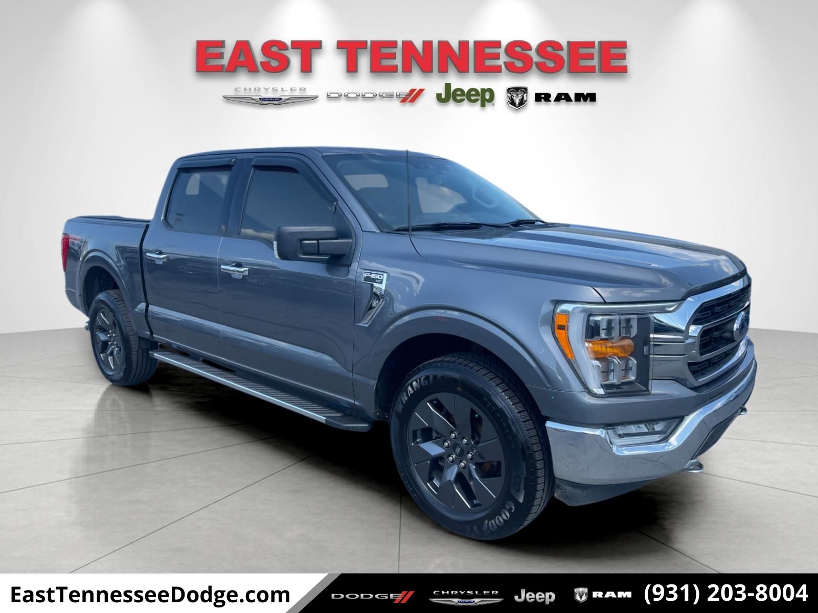 Carbonized Gray Metallic 2021 Ford F-150 XLT SuperCrew 4WD Pickup Truck Four-Wheel Drive Automatic