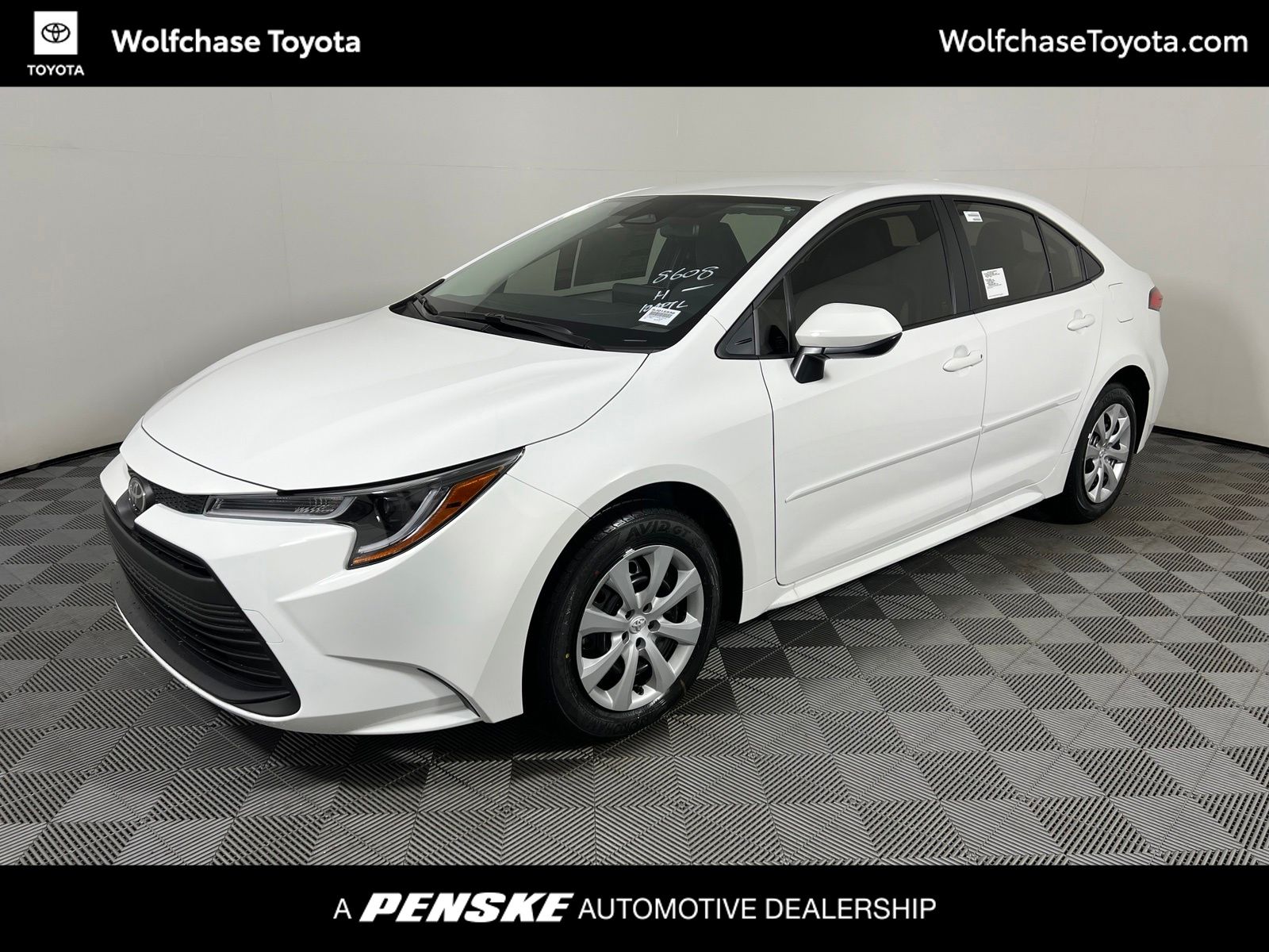 White (Wind Chill Pearl) 2026 Toyota Corolla Sedan Front-Wheel Drive Continuously Variable Transmission