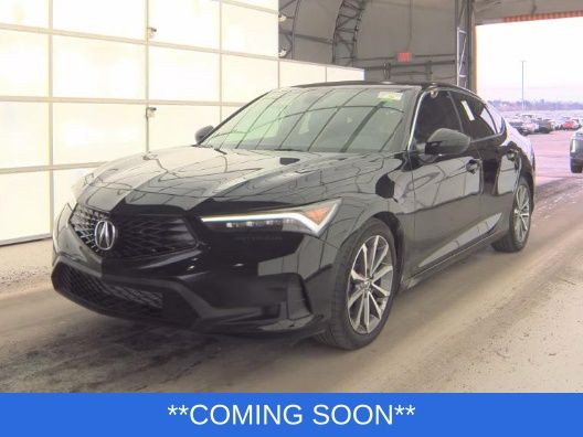 Black 2023 Acura Integra FWD Sedan Front-Wheel Drive Continuously Variable Transmission