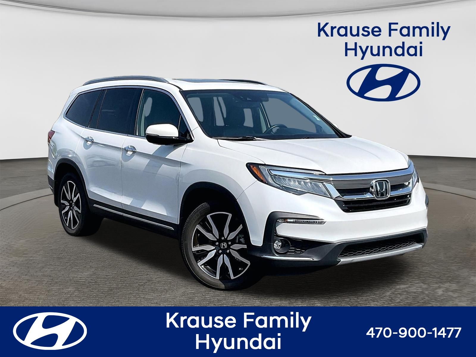 Platinum White Pearl 2021 Honda Pilot SUV / Crossover All-Wheel Drive 9-Speed Automatic