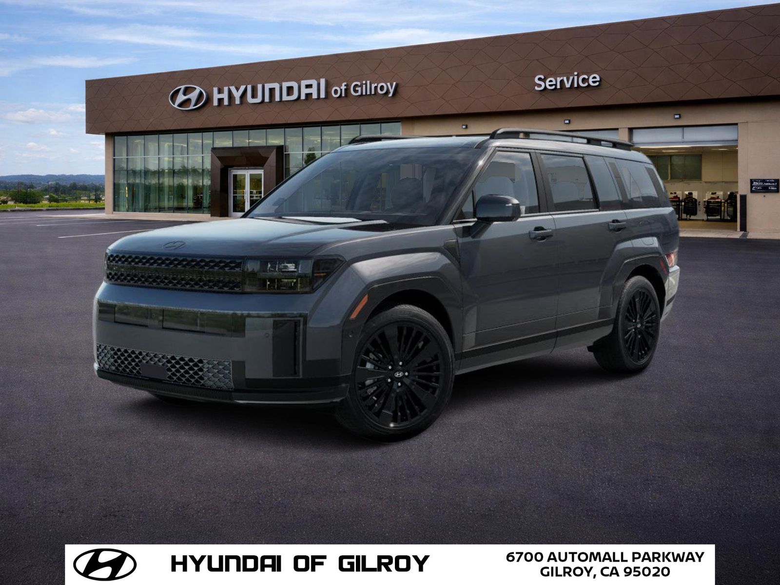 Ecotronic Gray 2025 Hyundai Santa Fe Hybrid Calligraphy AWD SUV / Crossover All-Wheel Drive 6-Speed Automatic