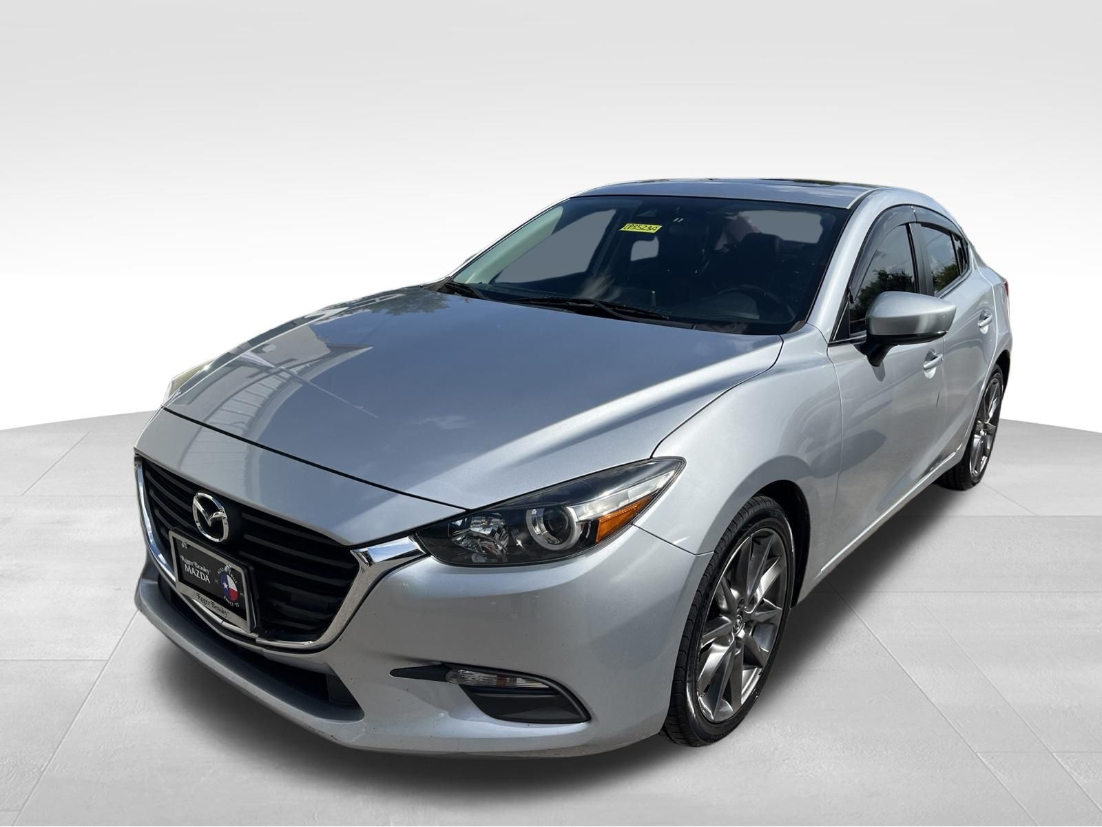 Sonic Silver Metallic 2018 Mazda MAZDA3 Sedan Front-Wheel Drive 6-Speed Automatic