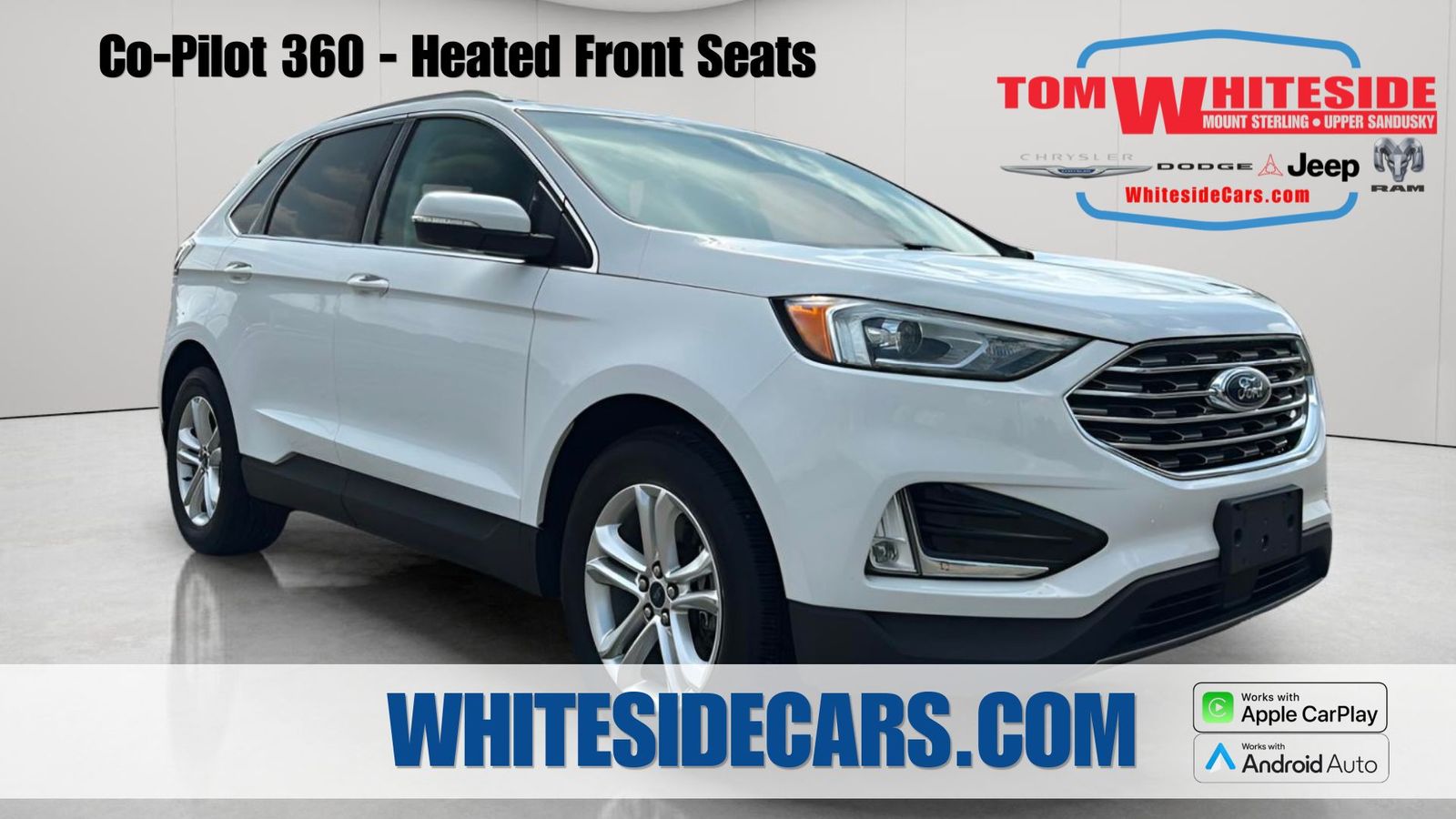 Oxford White 2020 Ford Edge SUV / Crossover All-Wheel Drive 8-Speed Automatic
