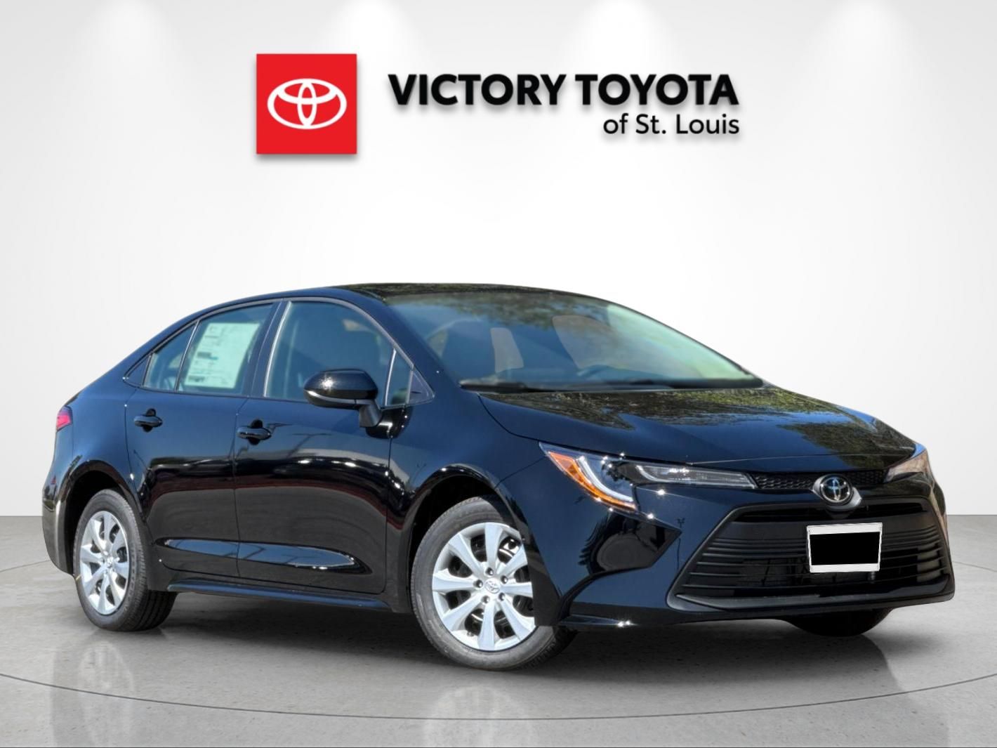 Midnight Black Metallic 2026 Toyota Corolla Sedan Front-Wheel Drive Continuously Variable Transmission