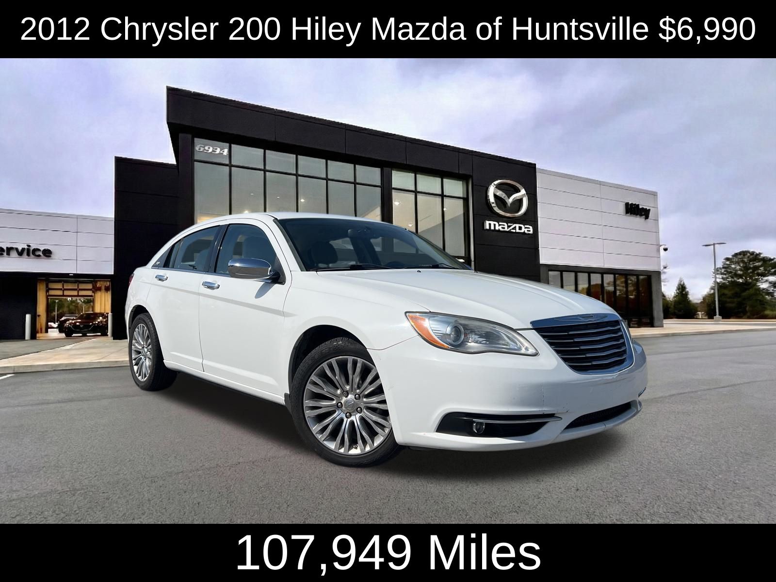2012 Chrysler 200 Limited Sedan FWD