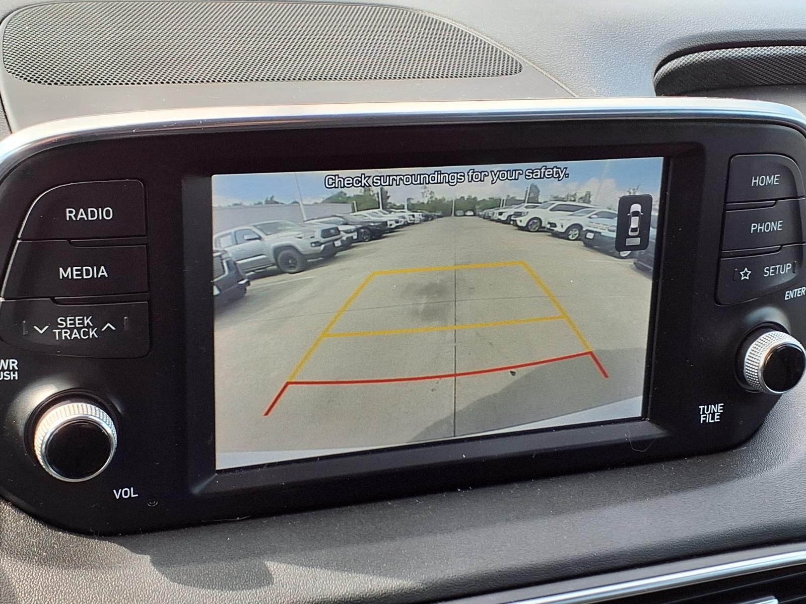 2020 Hyundai Santa Fe SE Gray at DeMontrond Gulf Freeway