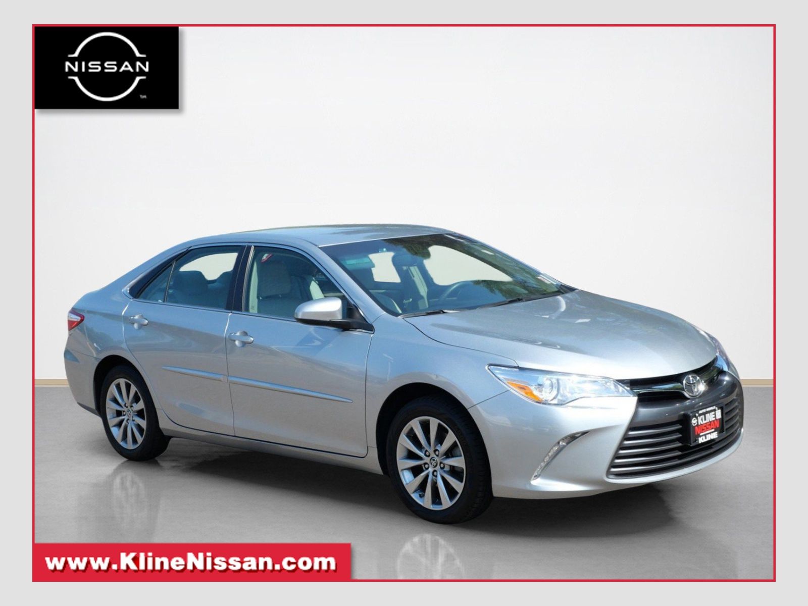 Celestial Silver Metallic 2017 Toyota Camry Sedan Front-Wheel Drive 6-Speed Automatic
