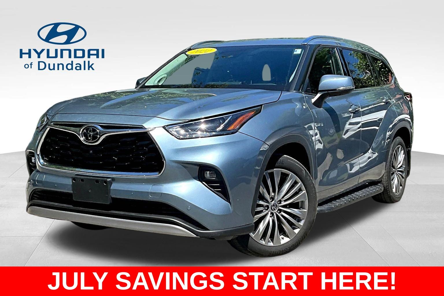 Moon Dust 2022 Toyota Highlander SUV / Crossover All-Wheel Drive 8-Speed Automatic