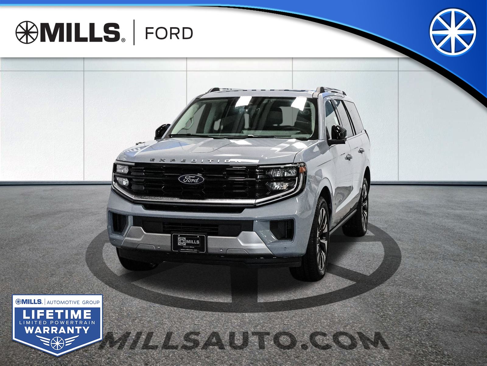 Glacier Gray Metallic Tri-Coat 2026 Ford Expedition SUV / Crossover Four-Wheel Drive Automatic