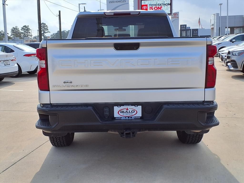 2021 Chevrolet Silverado 1500 WT Silver at Classic Elite Chevrolet Sugar Land