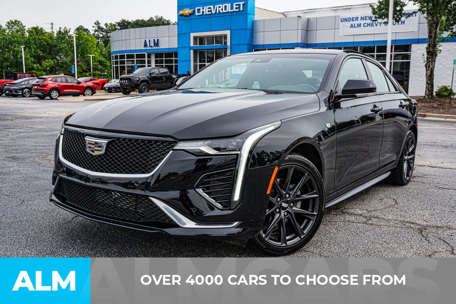 Used 2025 Black Cadillac Sport image 3