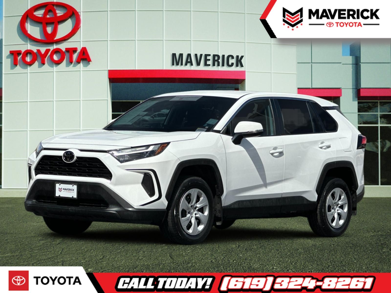 Ice 2024 Toyota RAV4 LE AWD SUV / Crossover All-Wheel Drive 8-Speed Automatic