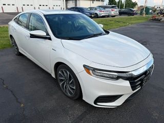 White 2020 Honda Insight Sedan Front-Wheel Drive Continuously Variable Transmission