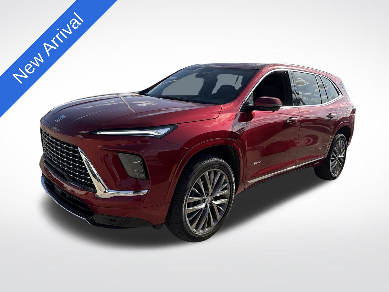 Cherry Red Tintcoat 2025 Buick Enclave SUV / Crossover Front-Wheel Drive 8-Speed Automatic