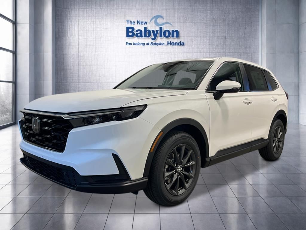 Platinum White Pearl 2026 Honda CR-V SUV / Crossover All-Wheel Drive Continuously Variable Transmission