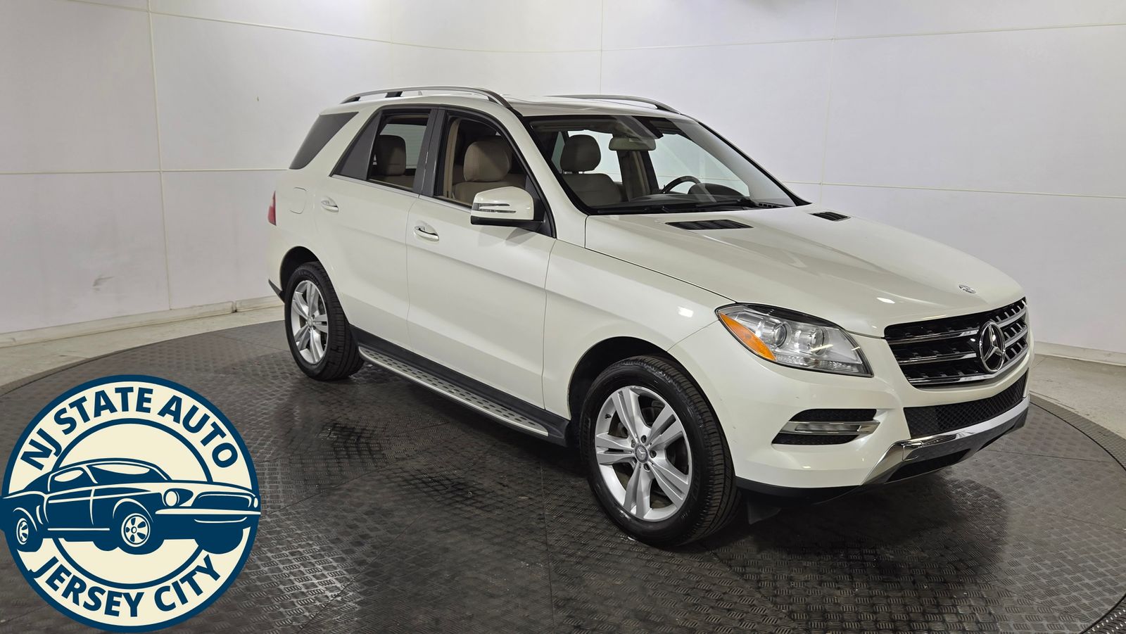 White 2014 Mercedes-Benz M-Class SUV / Crossover All-Wheel Drive 7-Speed Automatic